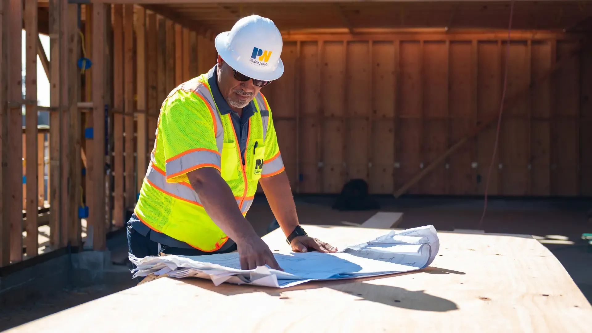 Marcus Webb and Roberto Mendoza, co-founders of Nicaragua Construction, on an active construction site in Nicaragua