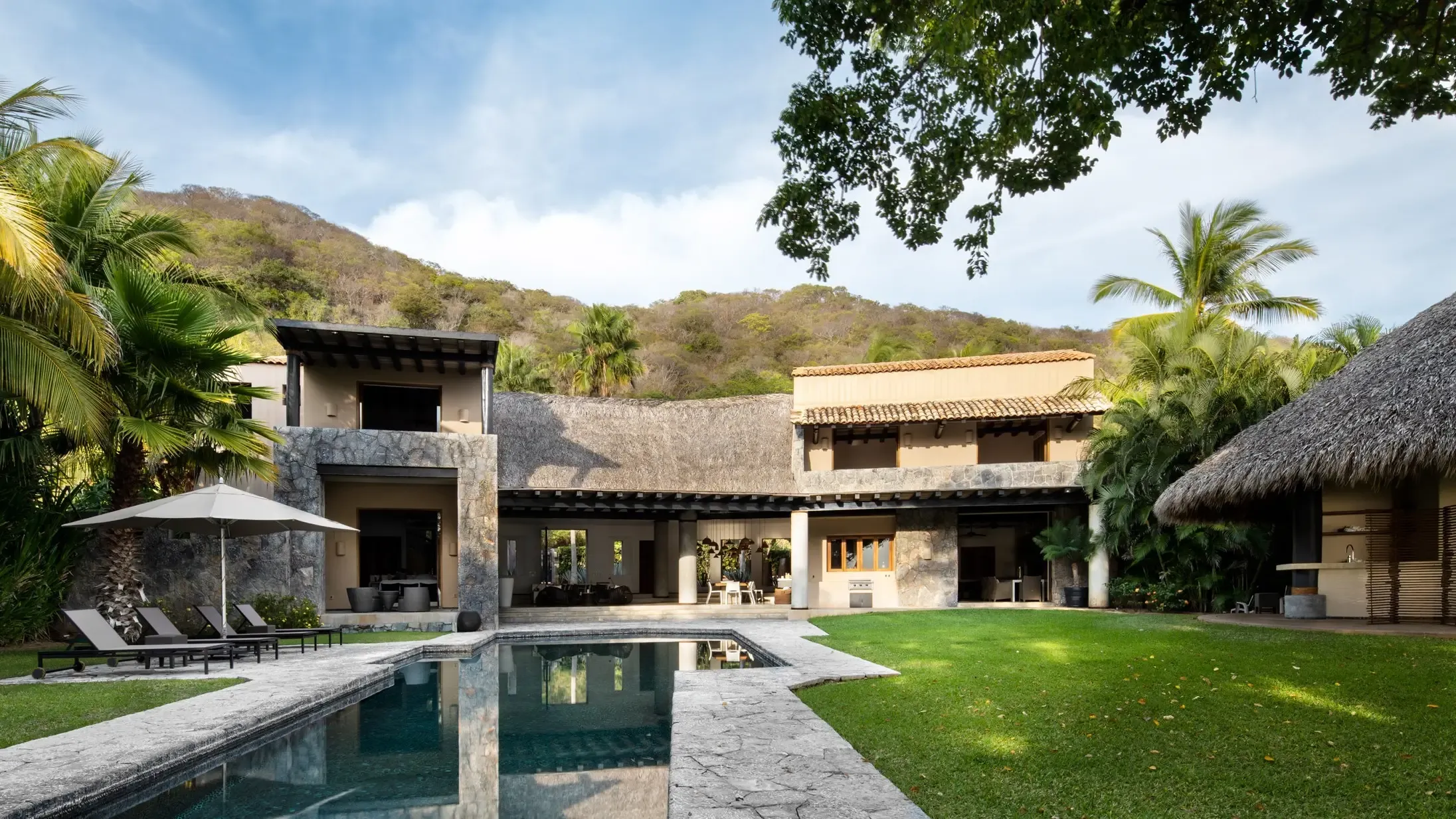 Construction company Nicaragua — completed custom home on the Pacific coast